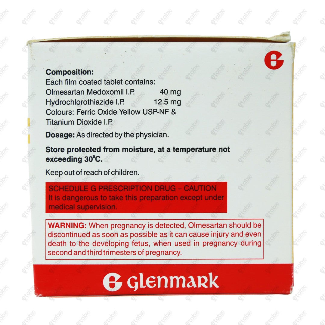 Olmax 40 H Tablets 15's