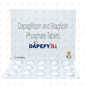 Dapefy S 10/100mg Tablet 15's
