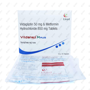 Vildaray M Plus Tablet 15's