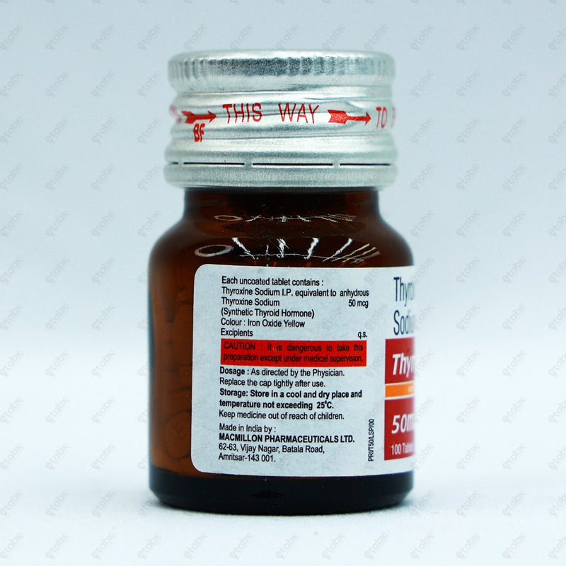 THYRORICH 50mcg Tablets