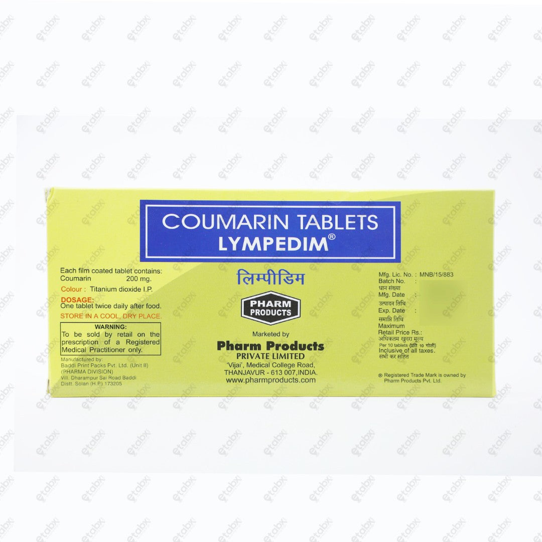 Lympedim Tablets 10's