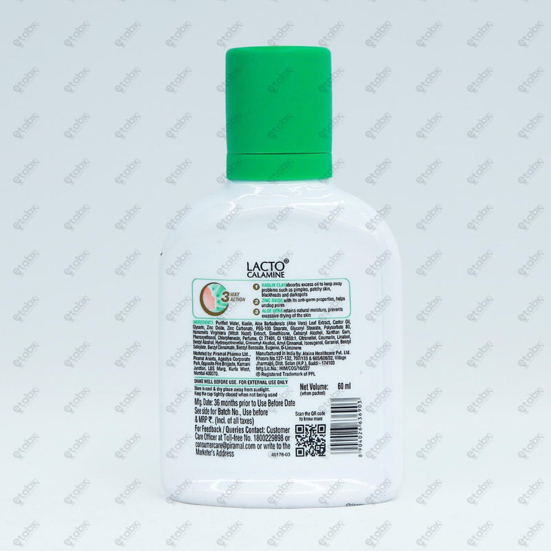LACTO CALAMINE (Alovera) 60ML