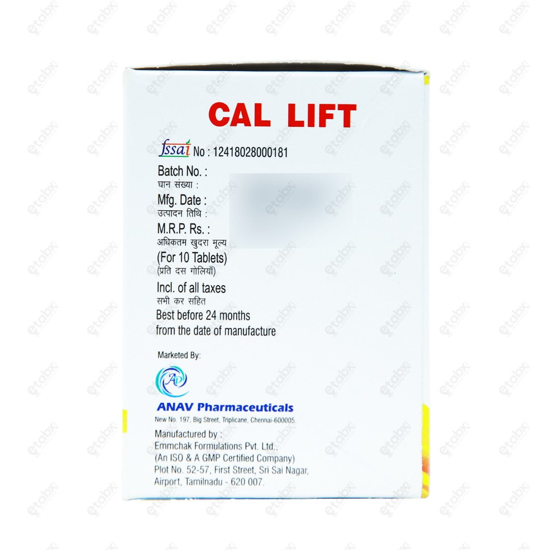 Callift Tablets 10's