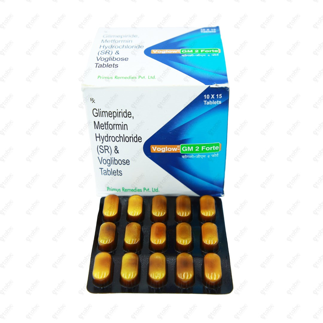 VOGLOW GM 2 FORTE Tablets 15'S