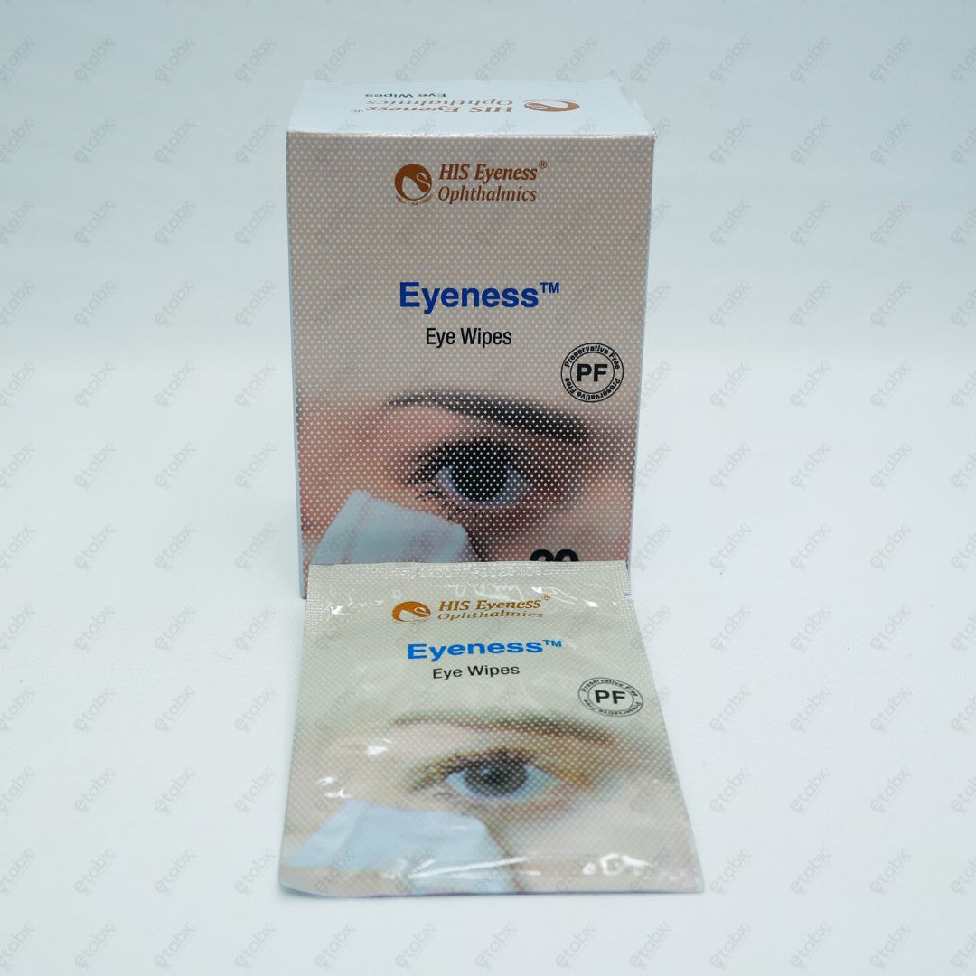 Eyeness Eye Wipes 20's