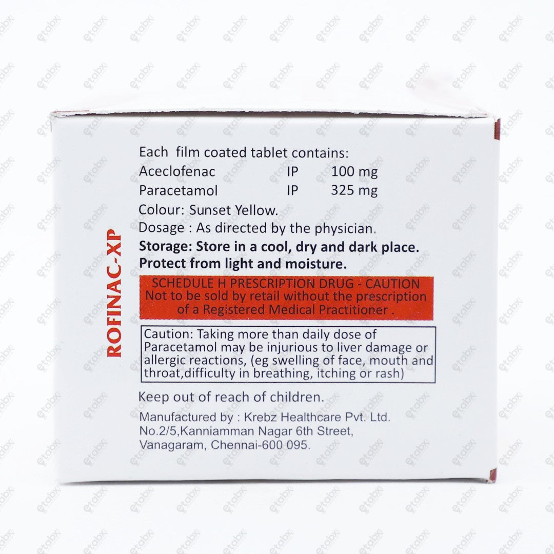 Rofinac XP Tablets 10's