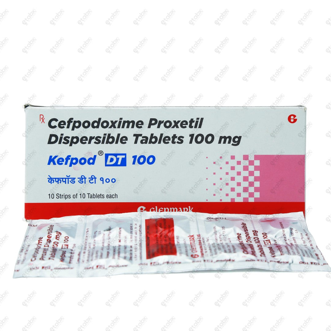 Kefpod DT 100 Tablets 10's