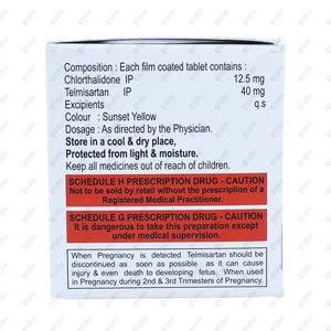 Telzox CH 40mg Tablets 15's