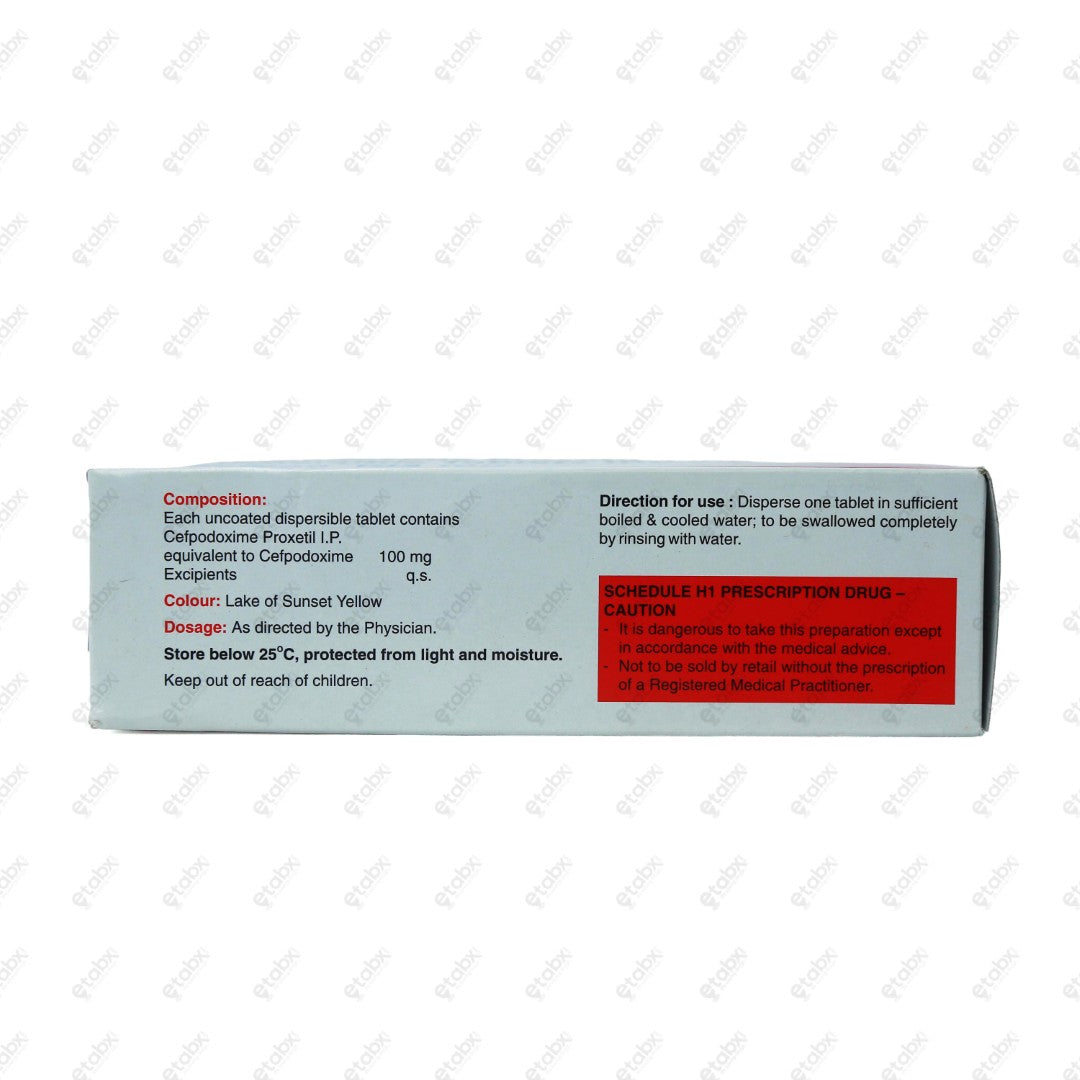Kefpod DT 100 Tablets 10's