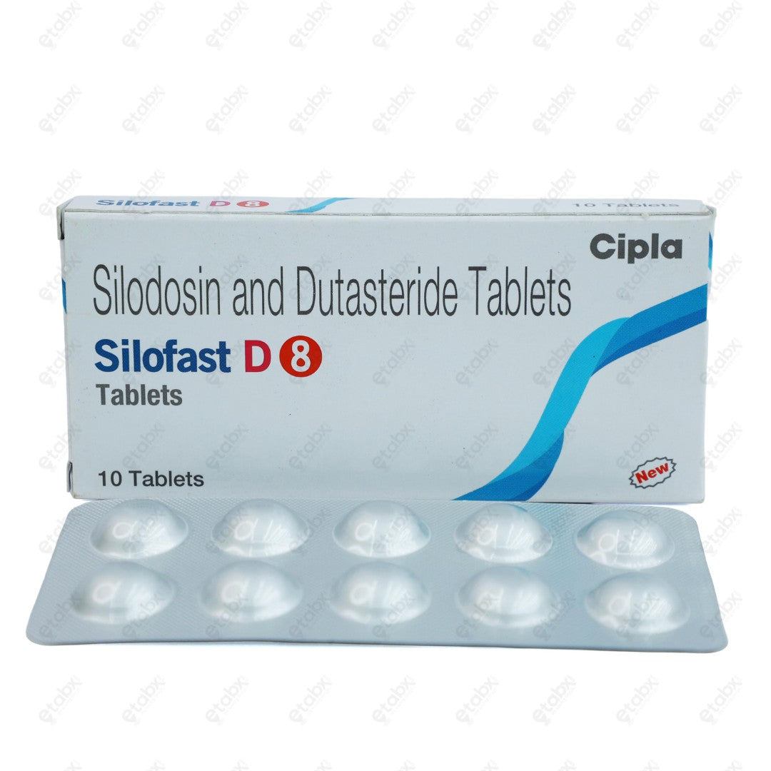 Silofast D 8mg Tablet 10's