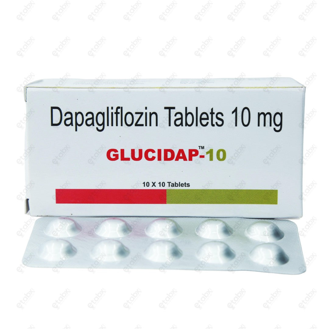 GLUCIDAP 10mg Tablet 10