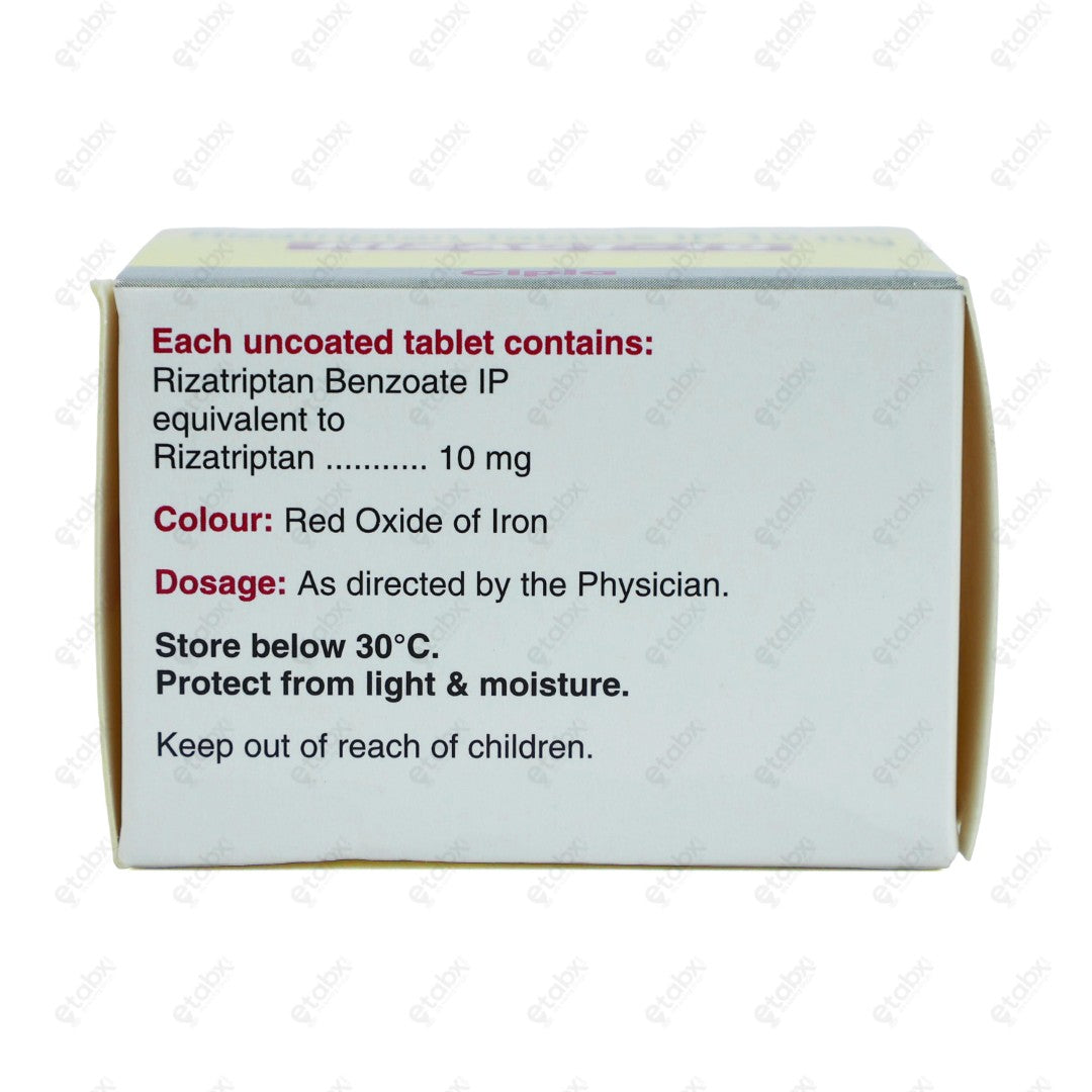 Rizact 10mg Tablet 4's