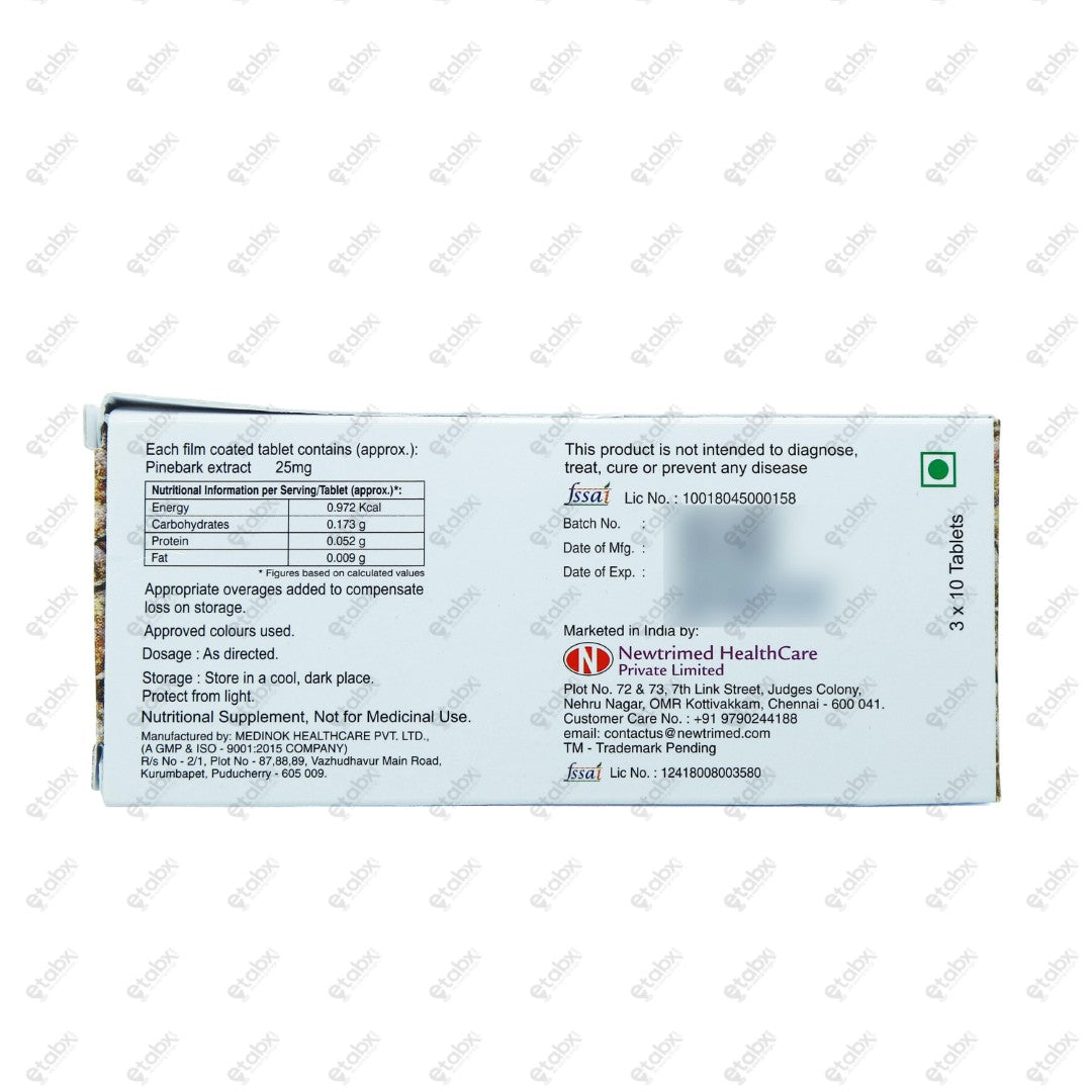 Pyknomax Tablets 10's