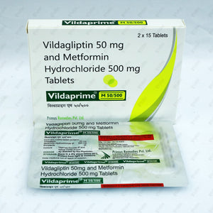 VILDAPRIME M 50/500mg Tablets (15's)