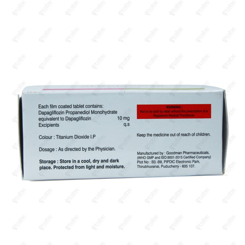 GLUCIDAP 10mg Tablet 10
