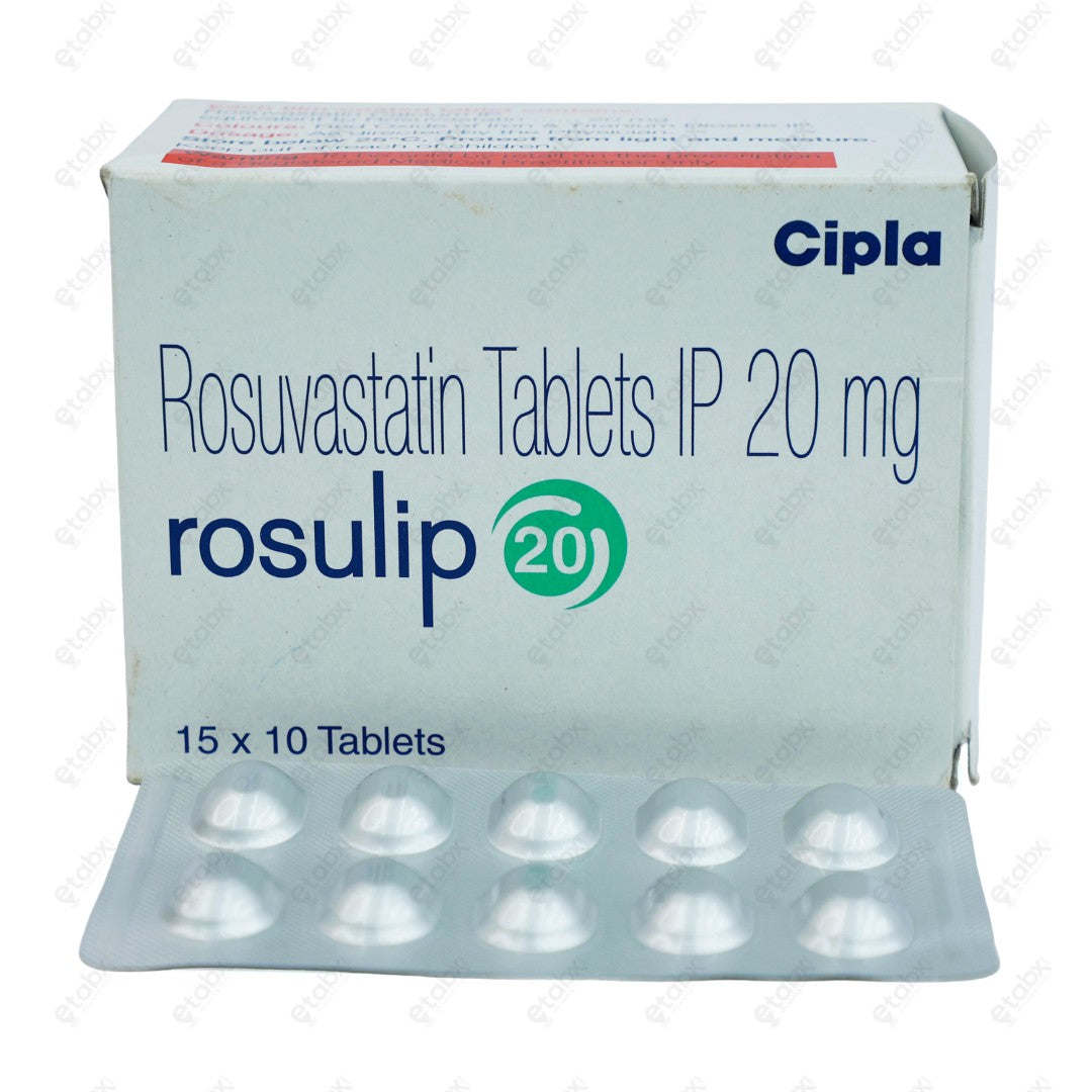 Rosulip 20mg Tablet 10's