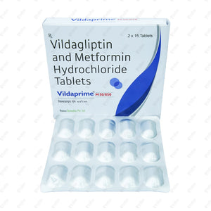 VILDAPRIME M 50/850mg Tablets (15's)
