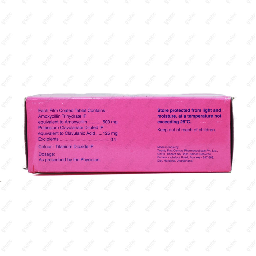 Blumox CA 625mg Tablet 10's