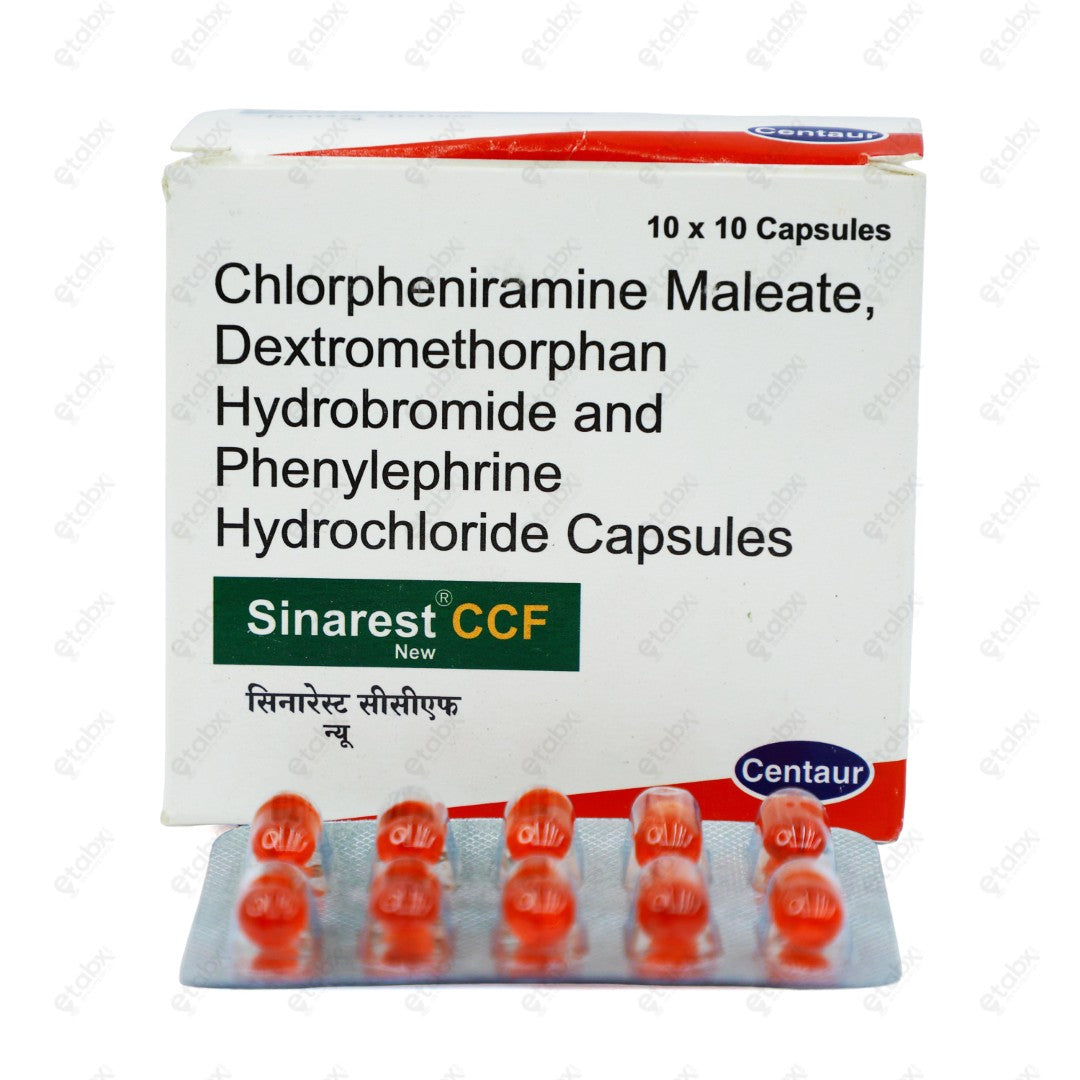 Sinarest CCF Capsules 15's