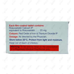 Rosulip 20mg Tablet 10's