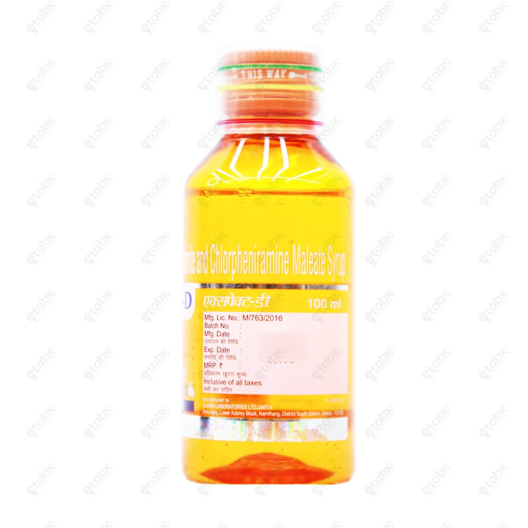 XPECT D Syrup 100ML
