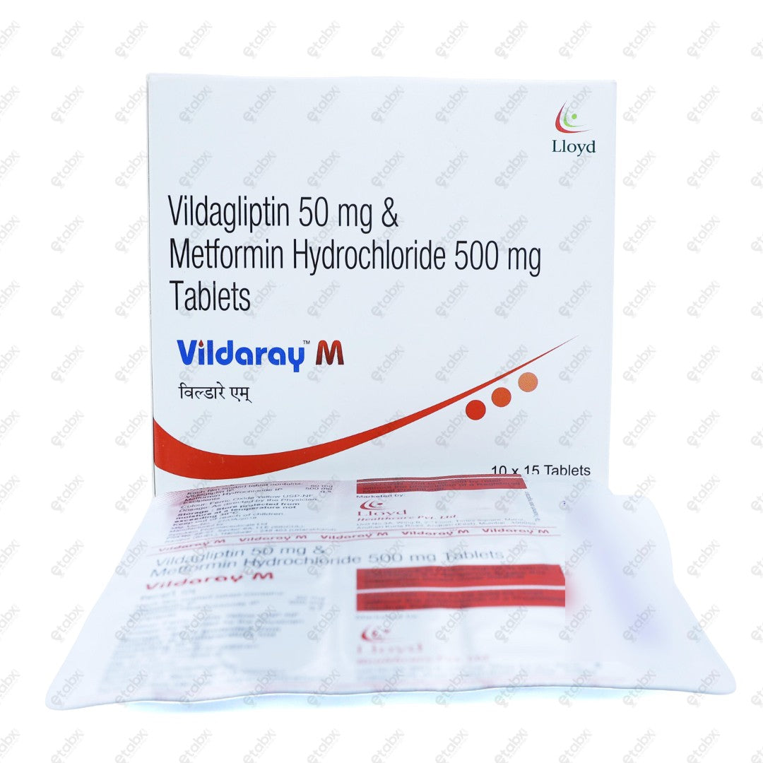 Vildaray M Tablet 15's