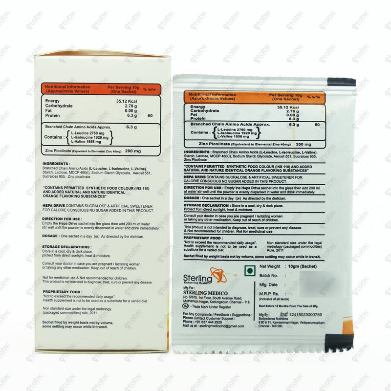 Hepa Drive Sachets 10gm