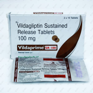 VILDAPRIME SR 100mg Tablet (15's)