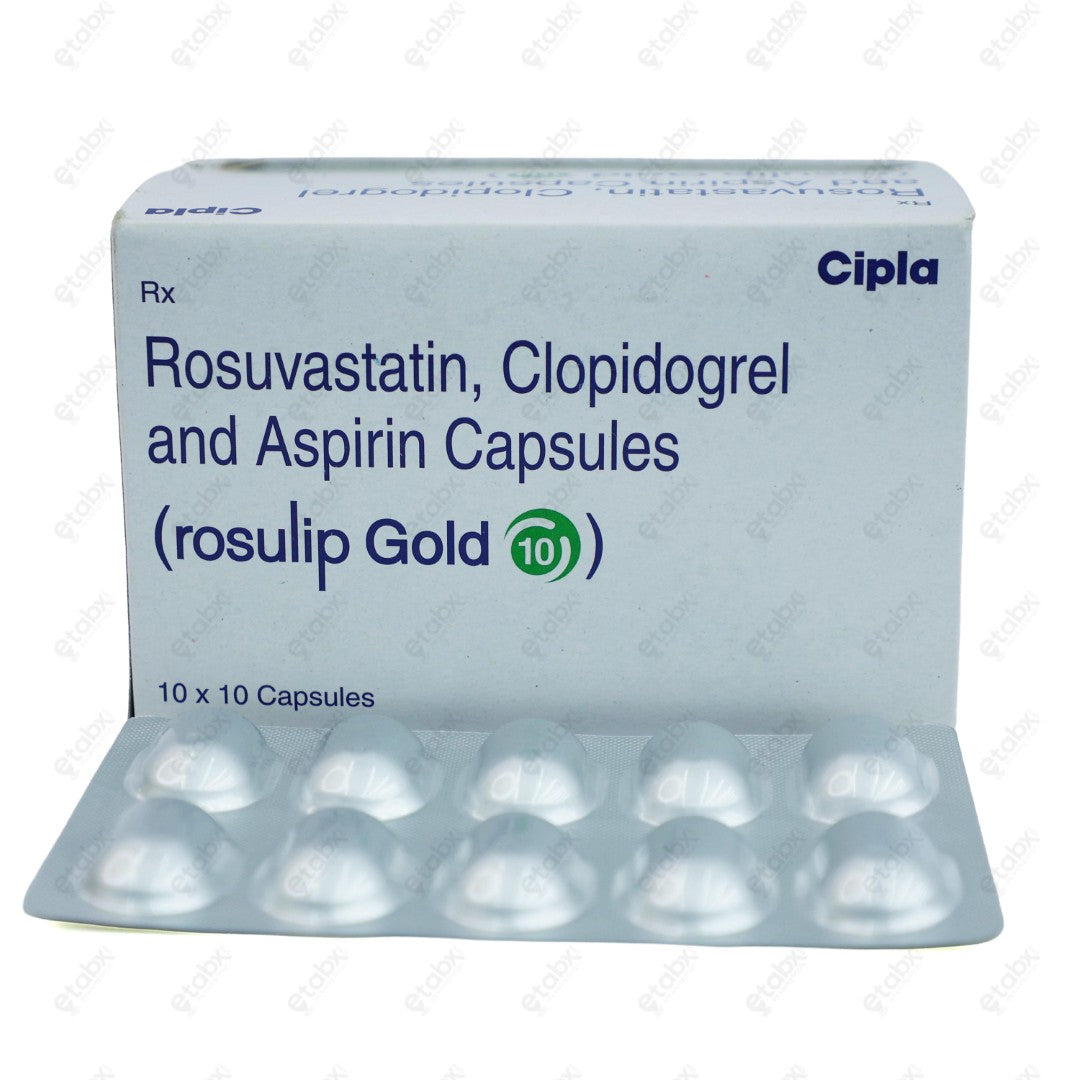 ROSULIP GOLD 10mg Capsule 10