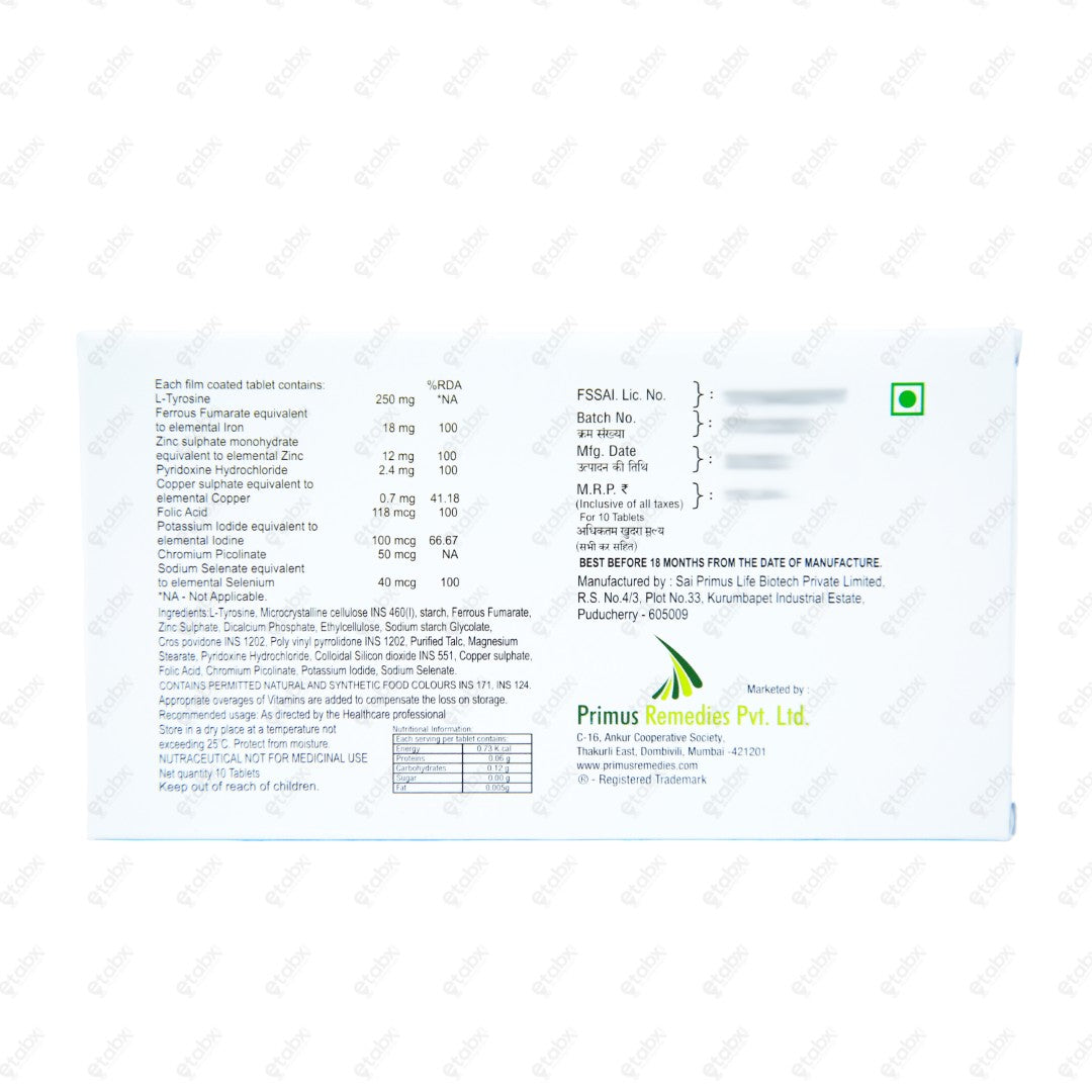 Thyrorich Plus Tablet 10's