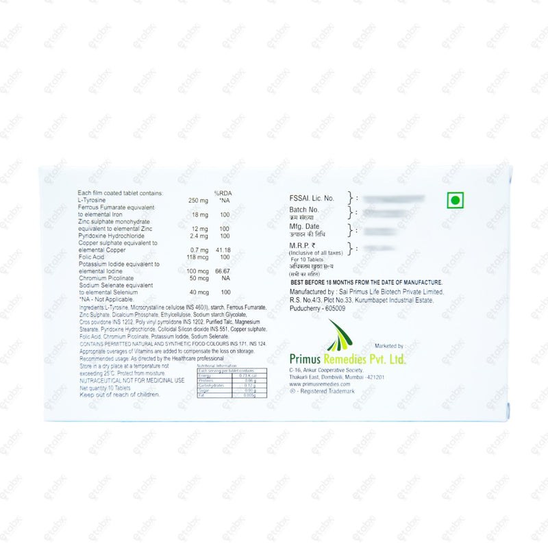 Thyrorich Plus Tablet 10's