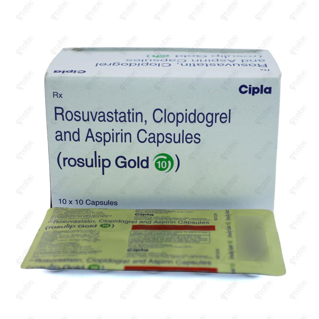 ROSULIP GOLD 10mg Capsule 10