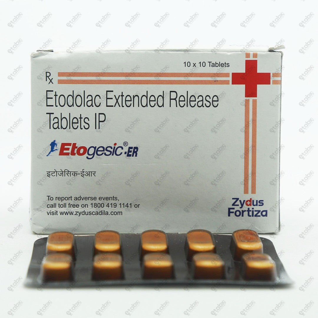 ETOGESIC ER Tablets 10'S