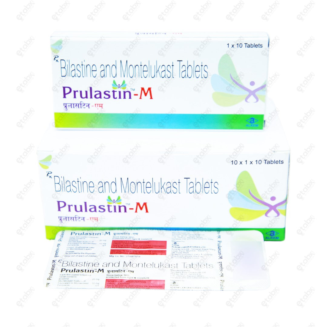 Prulastin M Tablet 10's