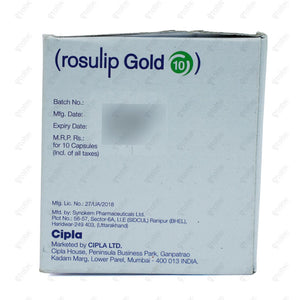 ROSULIP GOLD 10mg Capsule 10