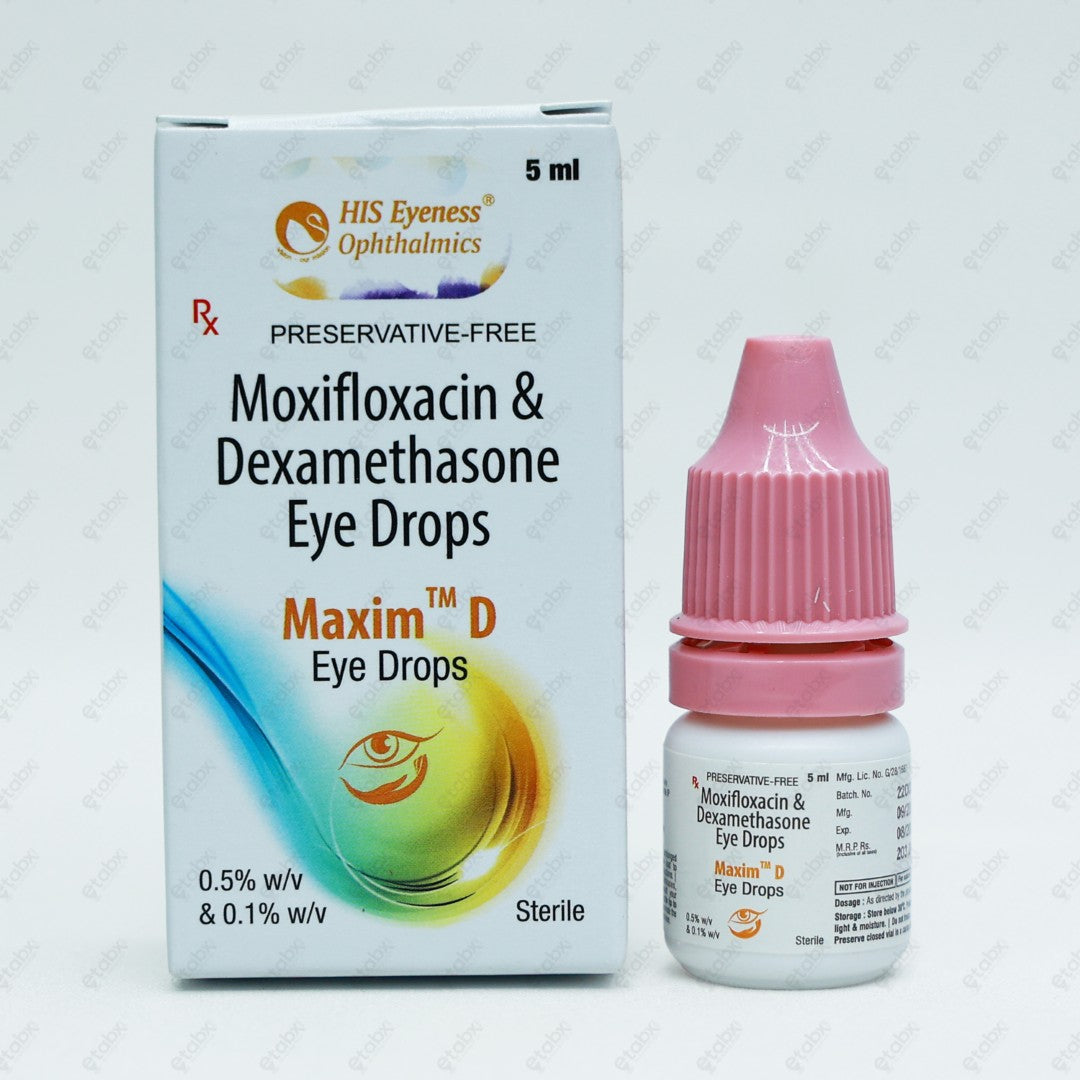 Maxim D Eye Drops 5ml