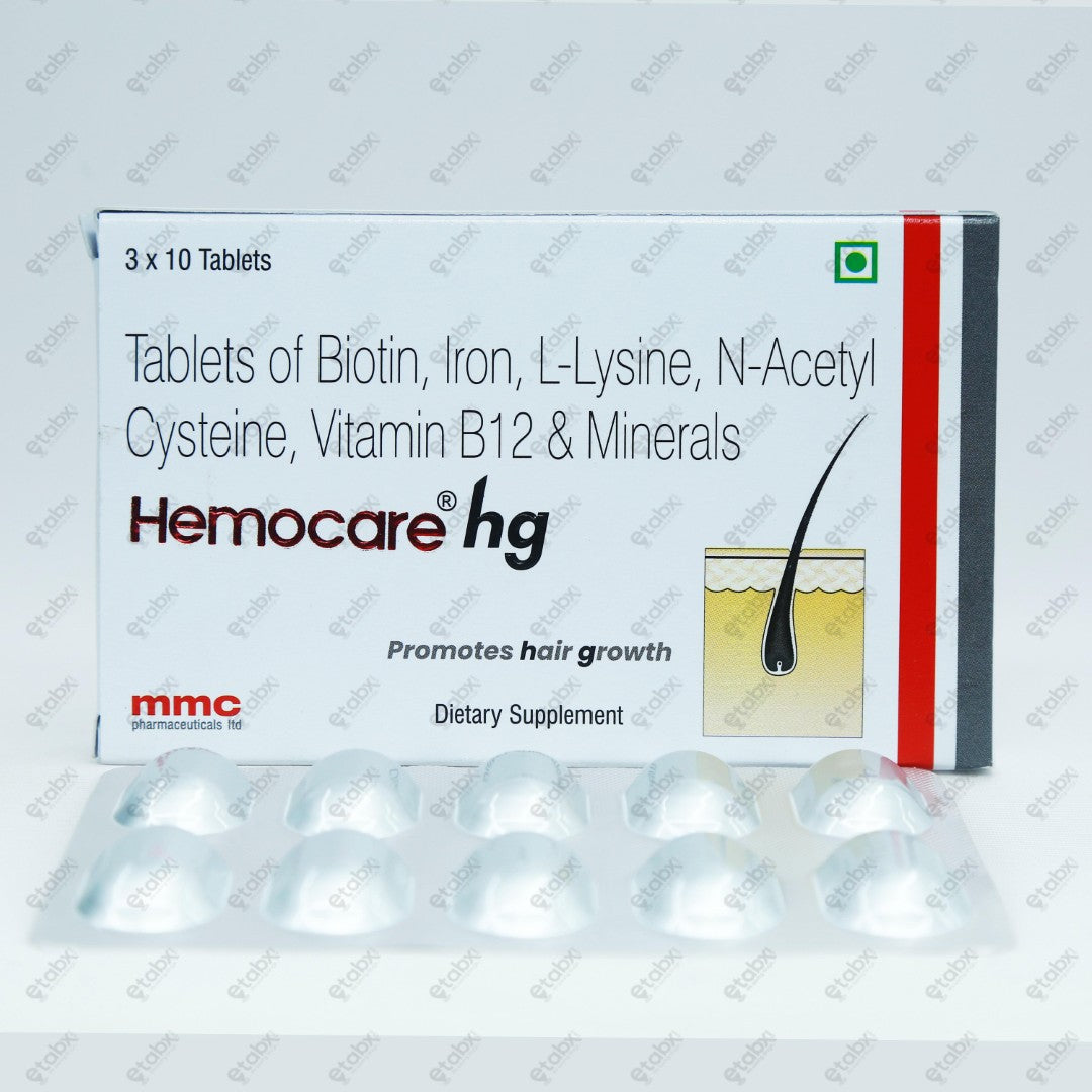 Hemocare HG Tablet 10's