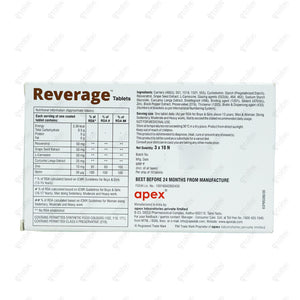 Reverage Tablets 10's