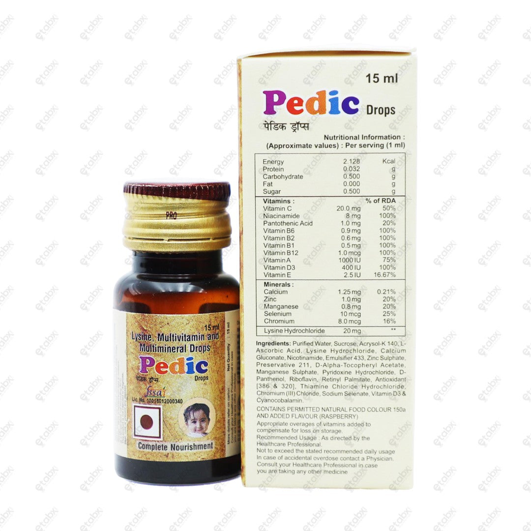 Pedic Drops 15ml