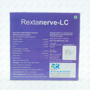 REXTANERVE LC Tablet Neuro Support (10's)