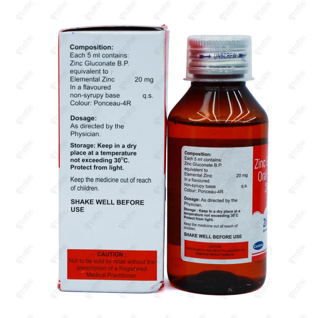Zincogut Syrup 100ml