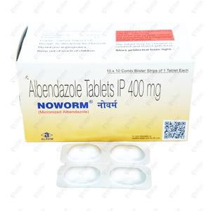 Noworm 400mg Tablet 1's