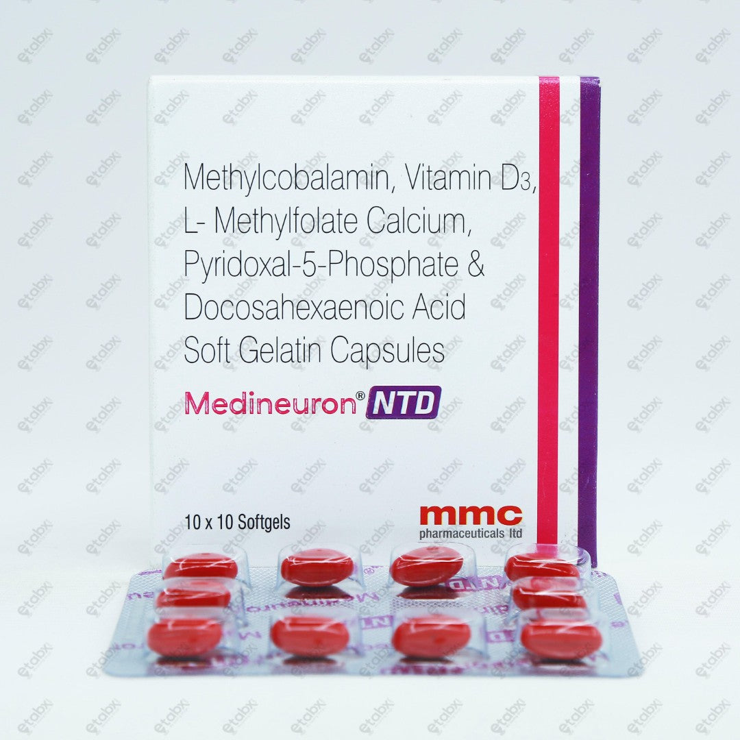 Medineuron NTD Soft Capsules 10's