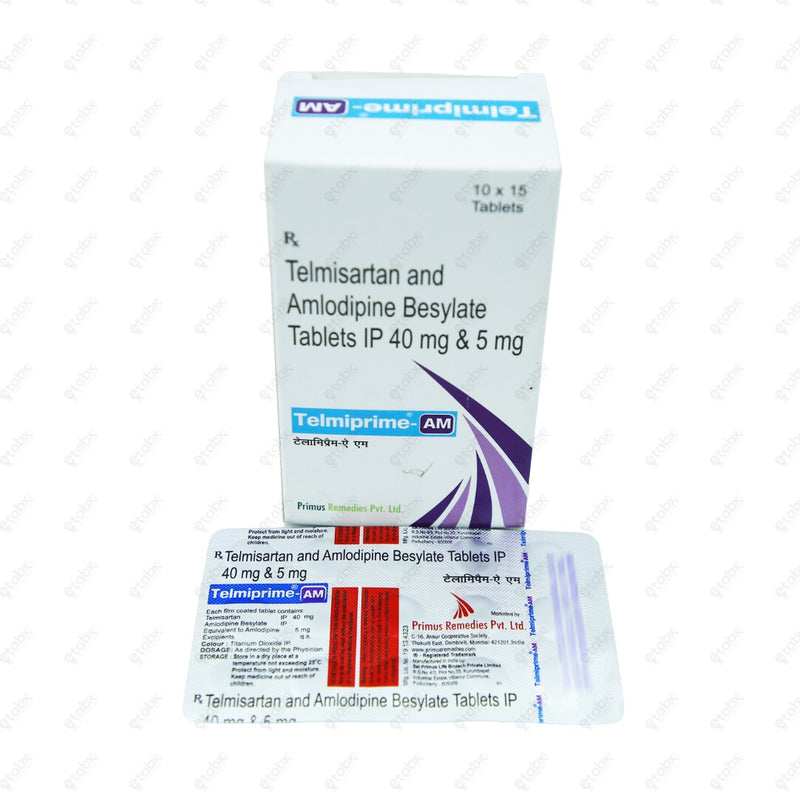 Telmiprime AM Tablets 15's
