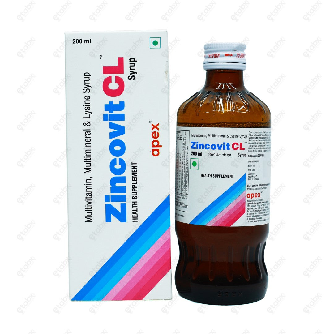 Zincovit CL Syrup 200ml