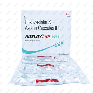 Rosloy ASP 20/75mg Tablet 15's