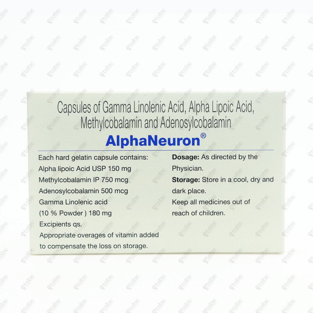 Alphaneuron Capsule 10's