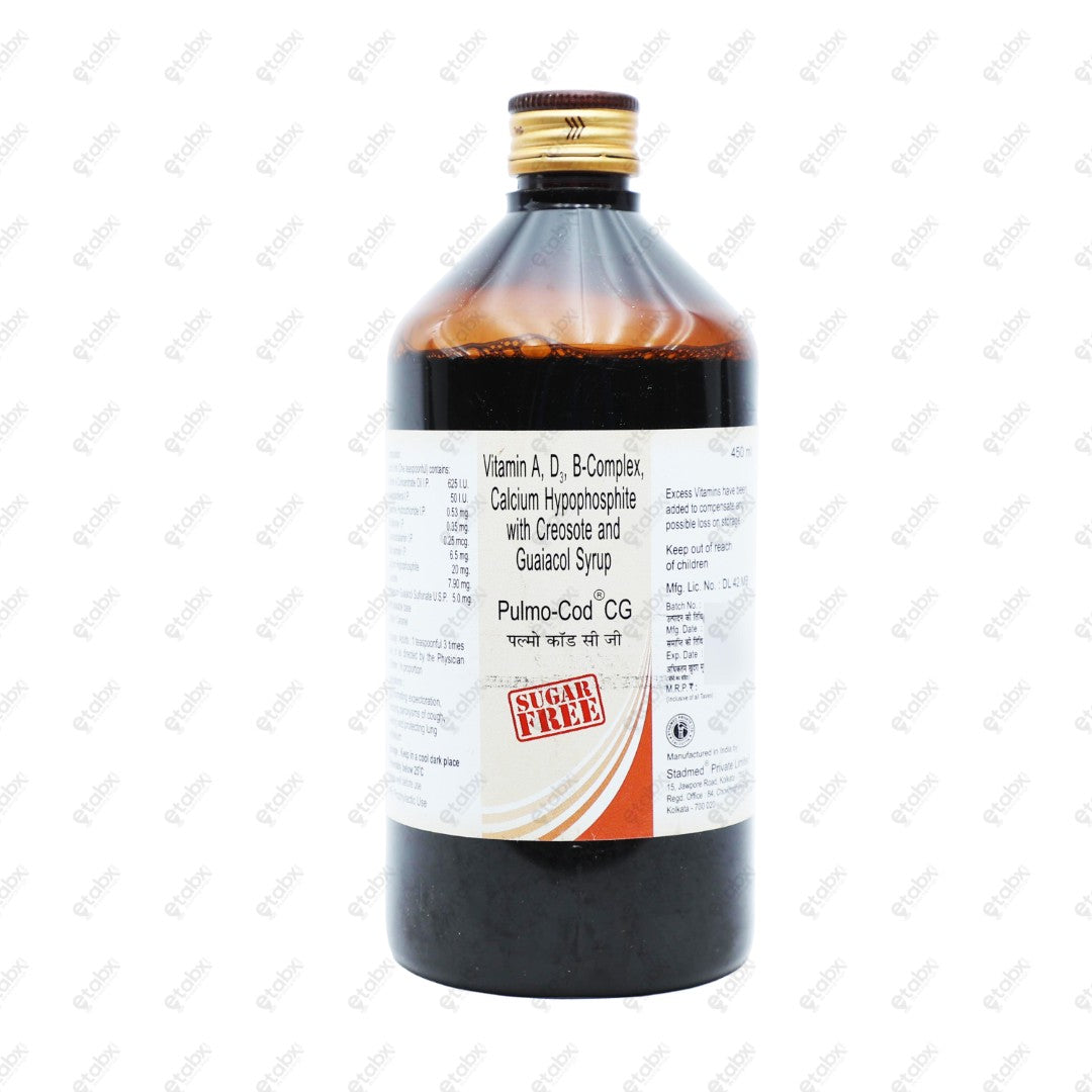 Pulmo Cod CG Syrup 450ml