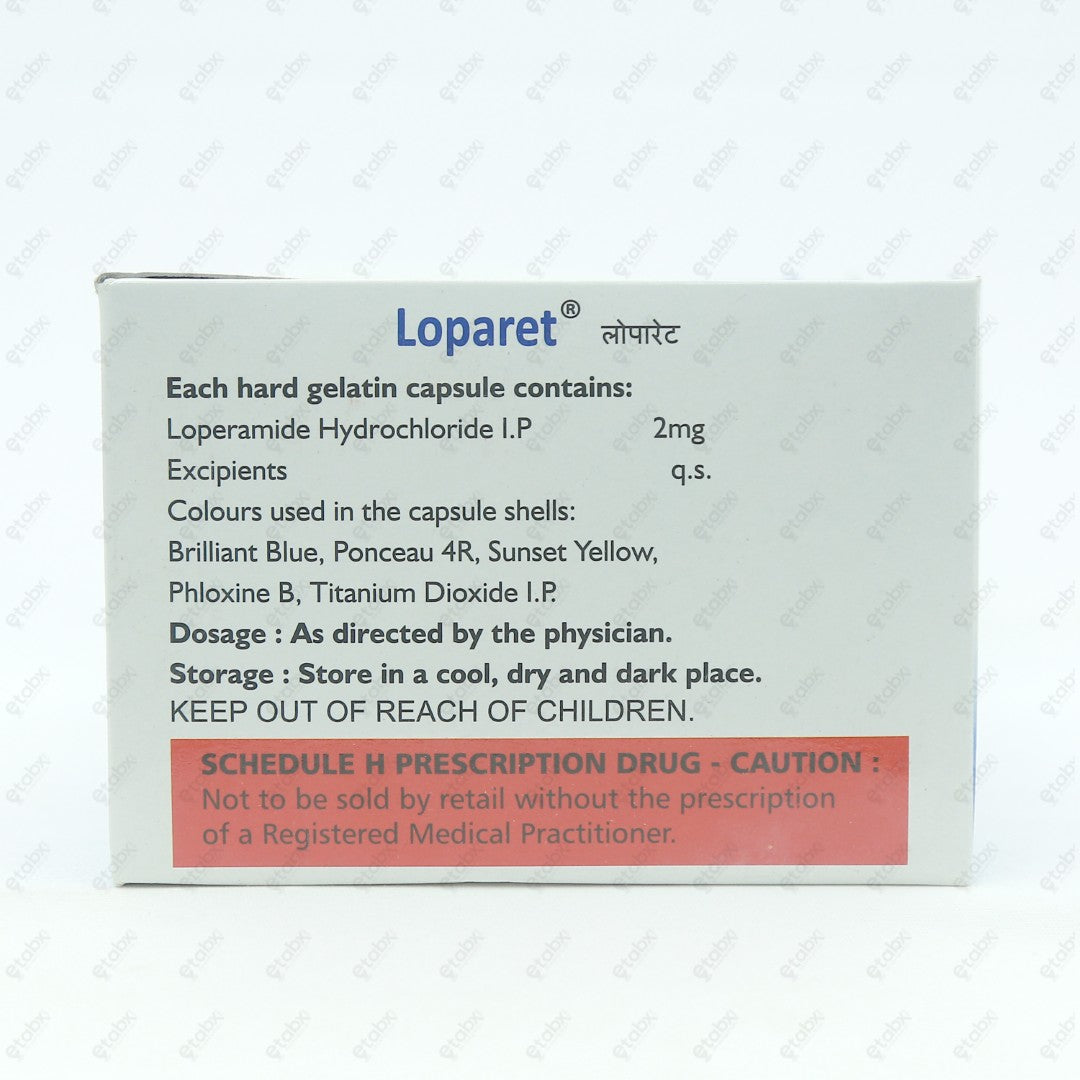 LOPARET Capsules 2mg