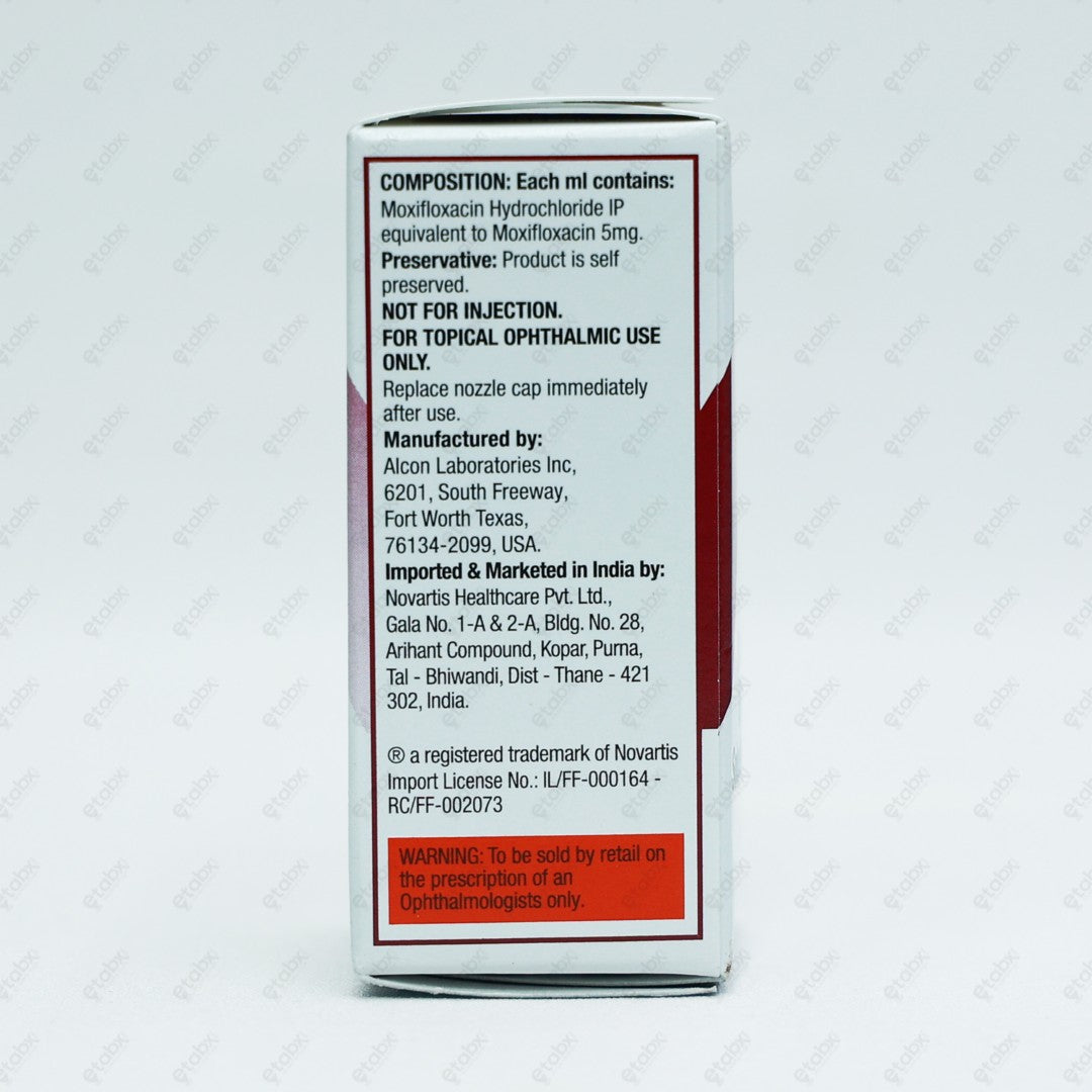 Vigamox 0.5% Eye Drops 5ml